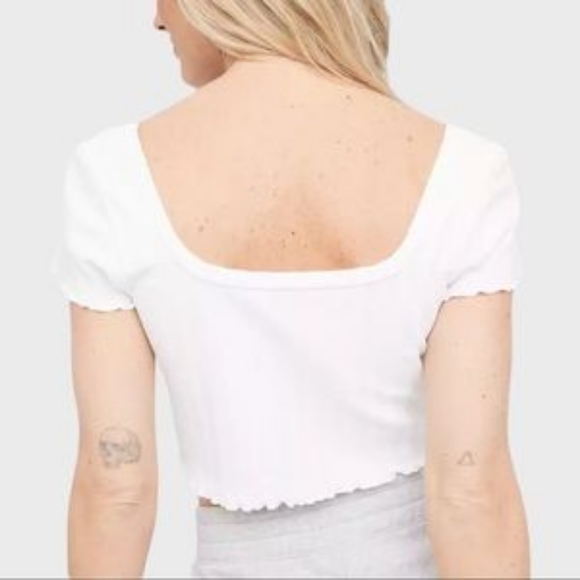 Aerie Groove Crop Tee - Picture 2 of 8